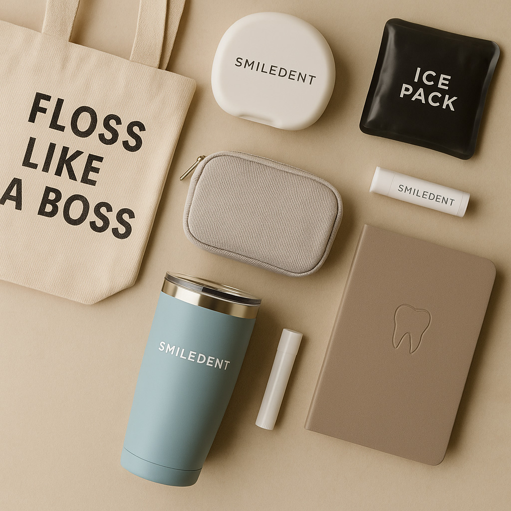Branded Merch for Dental Offices That Doesn’t Feel Like a Cliché